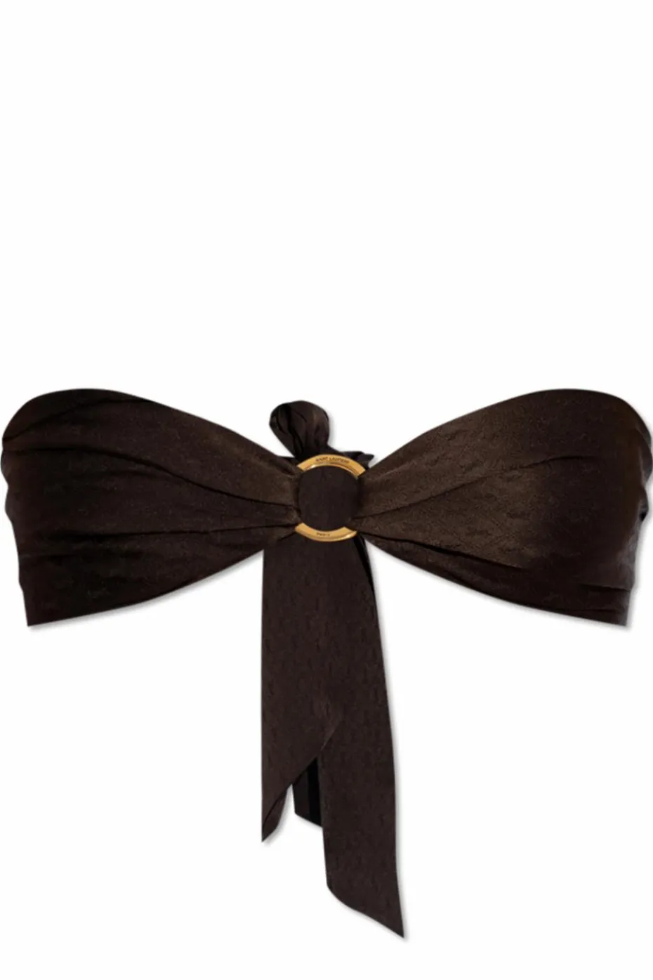 Saint Laurent BROWN Silk top