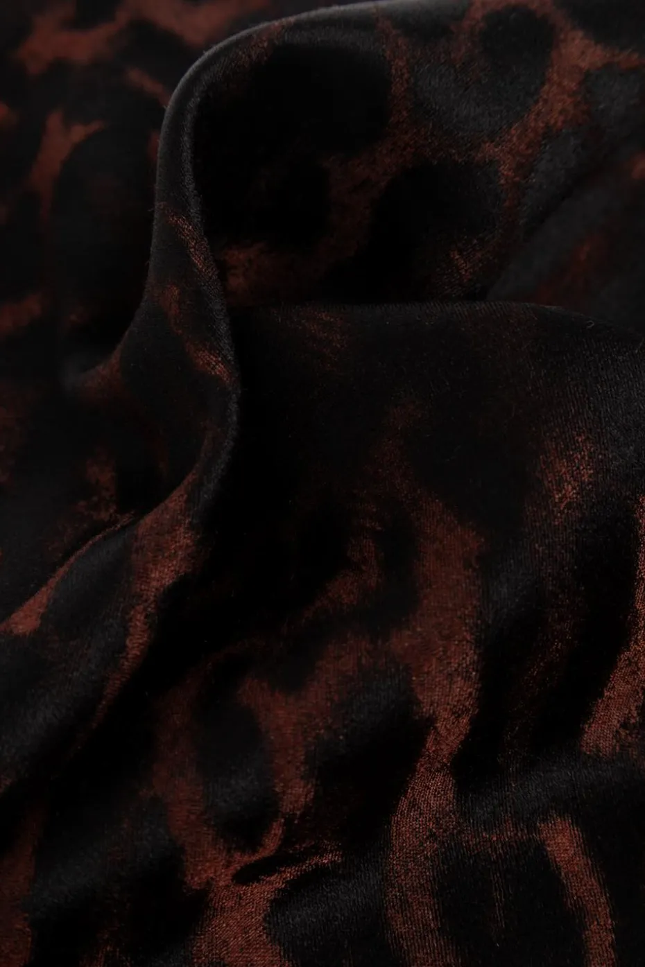 Saint Laurent BROWN Silk-cashmere scarf