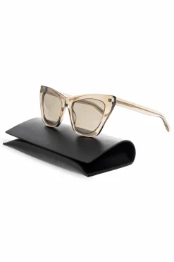 Saint Laurent BROWN ‘SL 214 KATE’ sunglasses
