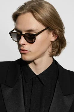 Saint Laurent BROWN ‘SL 28’ sunglasses