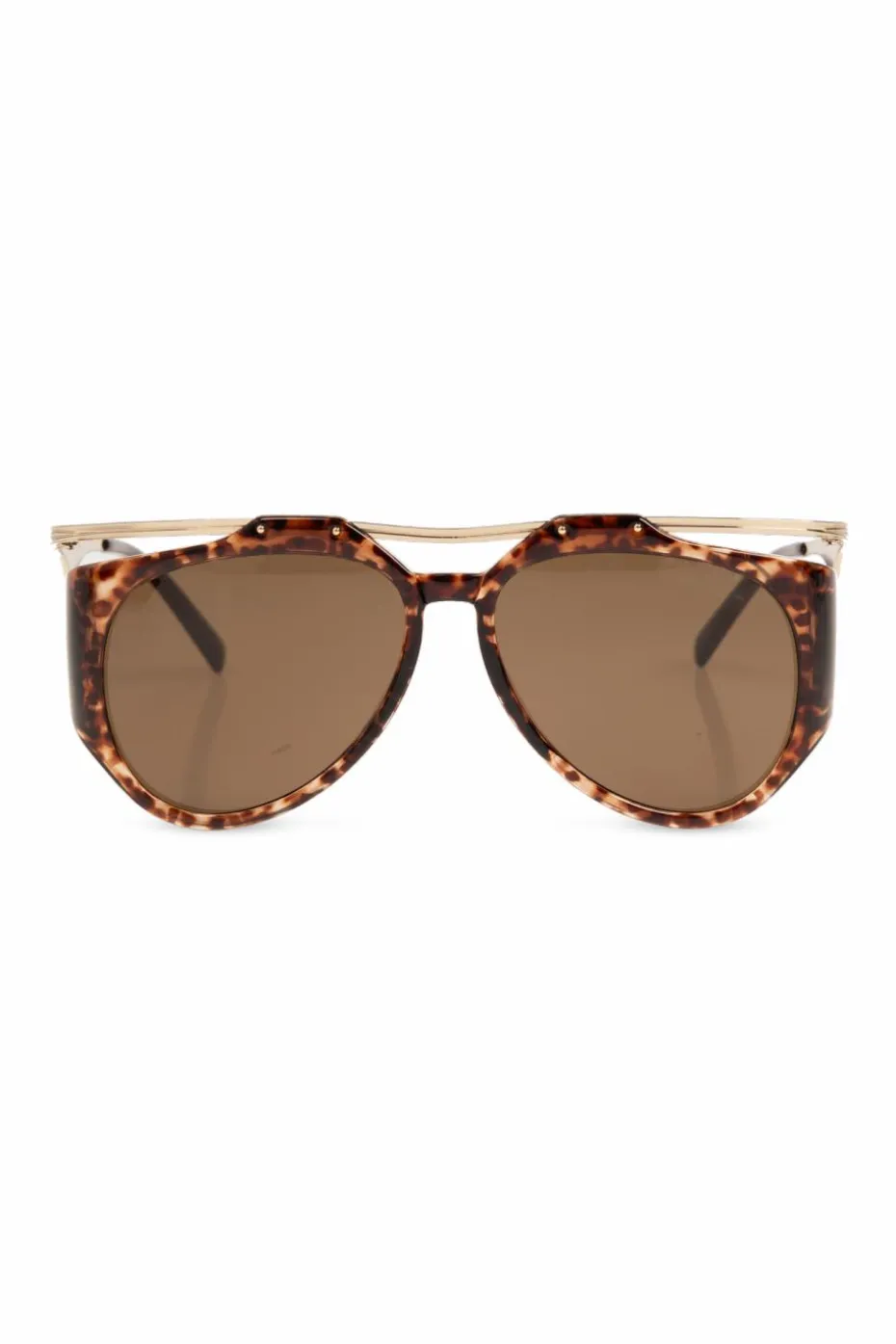 Saint Laurent BROWN ‘SL M137 Amelia’ Sunglasses