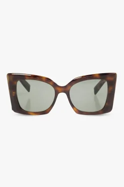 Saint Laurent BROWN ‘SL M119 Blaze’ sunglasses