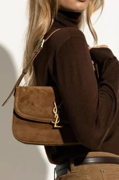 Saint Laurent BROWN ‘Solferino Medium’ bag