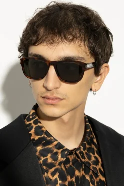 Saint Laurent BROWN Sunglasses SL 710