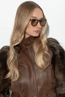 Saint Laurent BROWN Sunglasses "SL 623"
