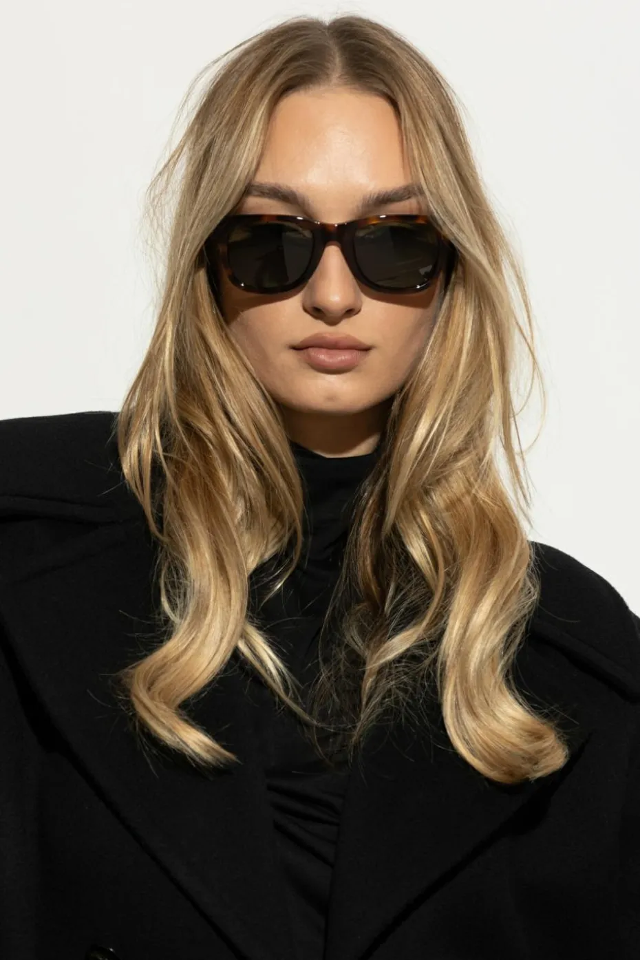 Saint Laurent BROWN Sunglasses `SL 51`