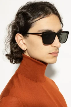 Saint Laurent BROWN Sunglasses `SL 851`