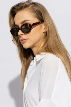Saint Laurent BROWN Sunglasses 'SL M136'
