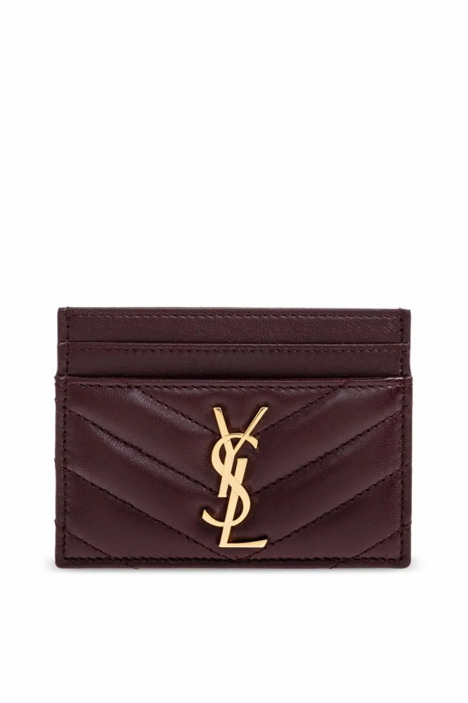 Saint Laurent BURGUNDY Card case