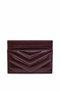 Saint Laurent BURGUNDY Card case