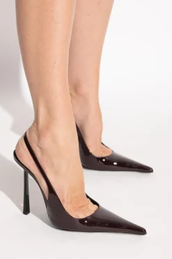 Saint Laurent BURGUNDY Heeled shoes "Vendome"