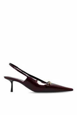 Saint Laurent BURGUNDY High heels 'Carine'