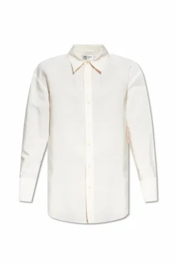 Saint Laurent cream Buttoned shirt