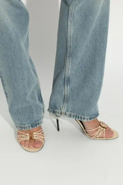 Saint Laurent cream Heeled sandals Babylone