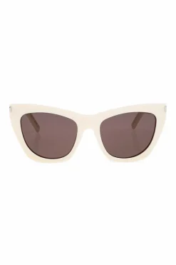 Saint Laurent cream Sunglasses SL 214 KATE