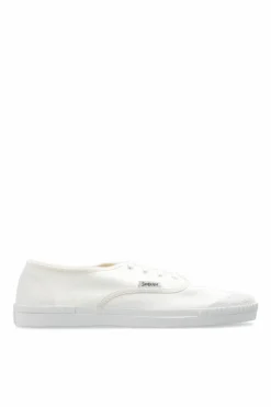 Saint Laurent cream ‘Wes’ sports shoes
