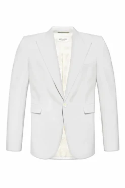 Saint Laurent cream Wool Blazer