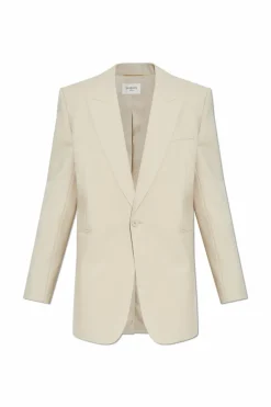 Saint Laurent cream Wool blazer