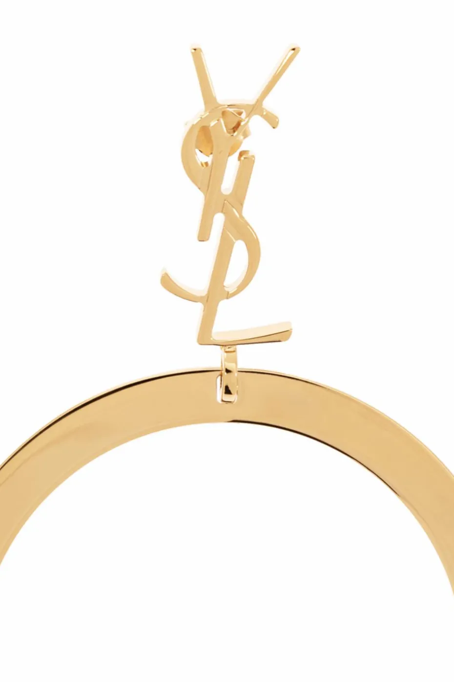 Saint Laurent GOLD Brass Earrings