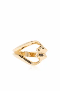 Saint Laurent GOLD Brass ring