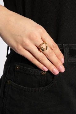 Saint Laurent GOLD Brass ring