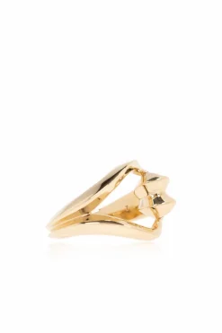 Saint Laurent GOLD Brass ring