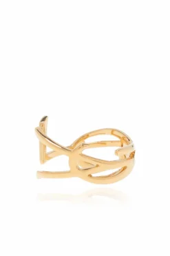 Saint Laurent GOLD Ring with logo