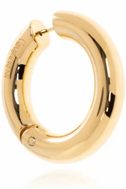 Saint Laurent GOLD Round earrings