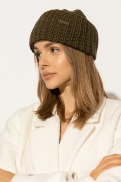 Saint Laurent GREEN Cashmere beanie