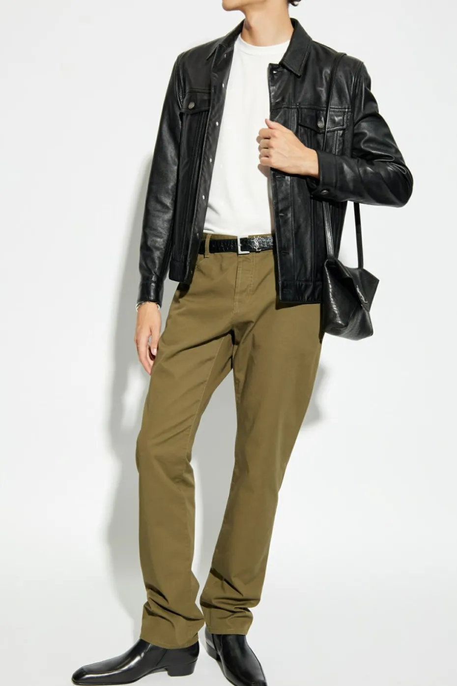 Saint Laurent GREEN Cotton pants
