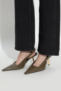 Saint Laurent GREEN Heeled shoes Lee
