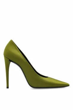 Saint Laurent GREEN āMonceauā High Heels