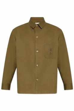 Saint Laurent GREEN Shirt with logo