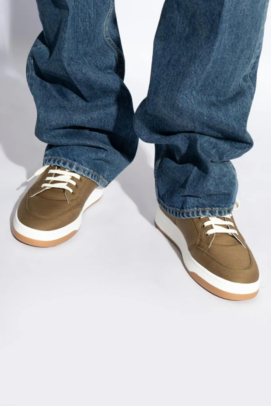 Saint Laurent GREEN ‘SL/61’ sneakers