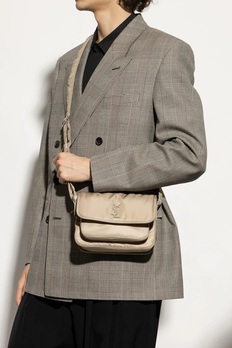 Saint Laurent GREY Shoulder bag Niki