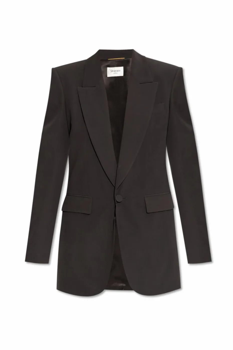Saint Laurent GREY Silk Blazer