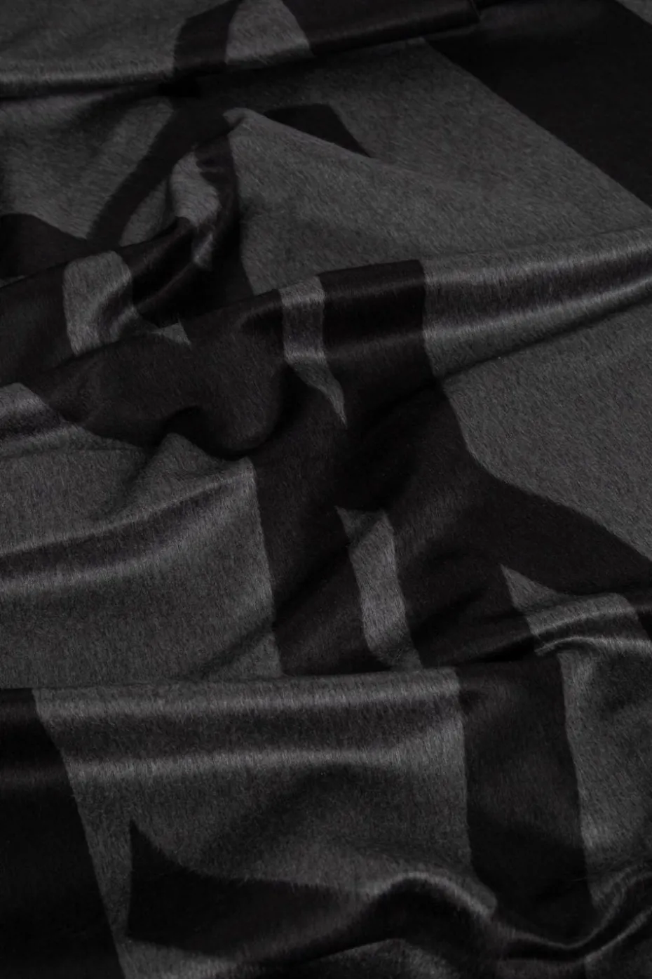 Saint Laurent GREY Silk scarf