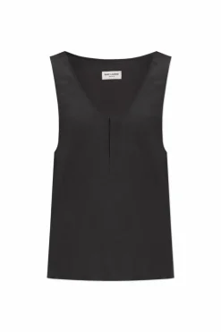 Saint Laurent GREY Silk top