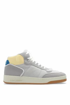 Saint Laurent GREY ‘SL/80’ high-top sneakers