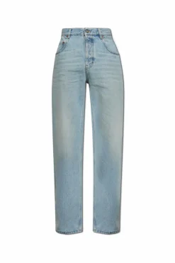 Saint Laurent light blue Straight-leg jeans