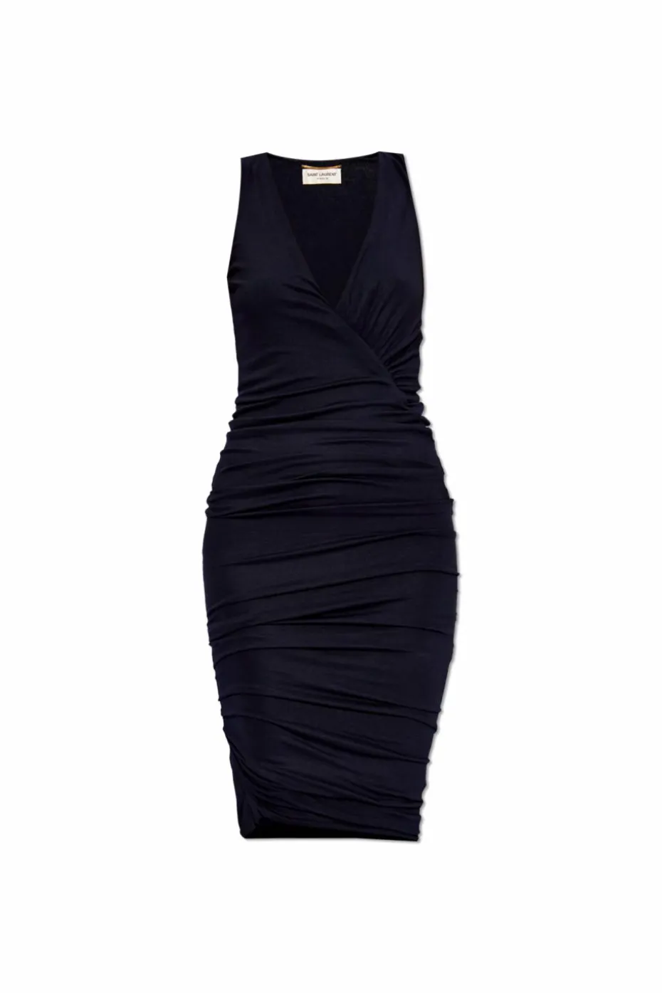 Saint Laurent NAVY BLUE Draped dress