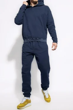 Saint Laurent NAVY BLUE Sweatpants with logo