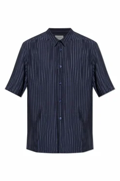 Saint Laurent NAVY BLUE Silk shirt