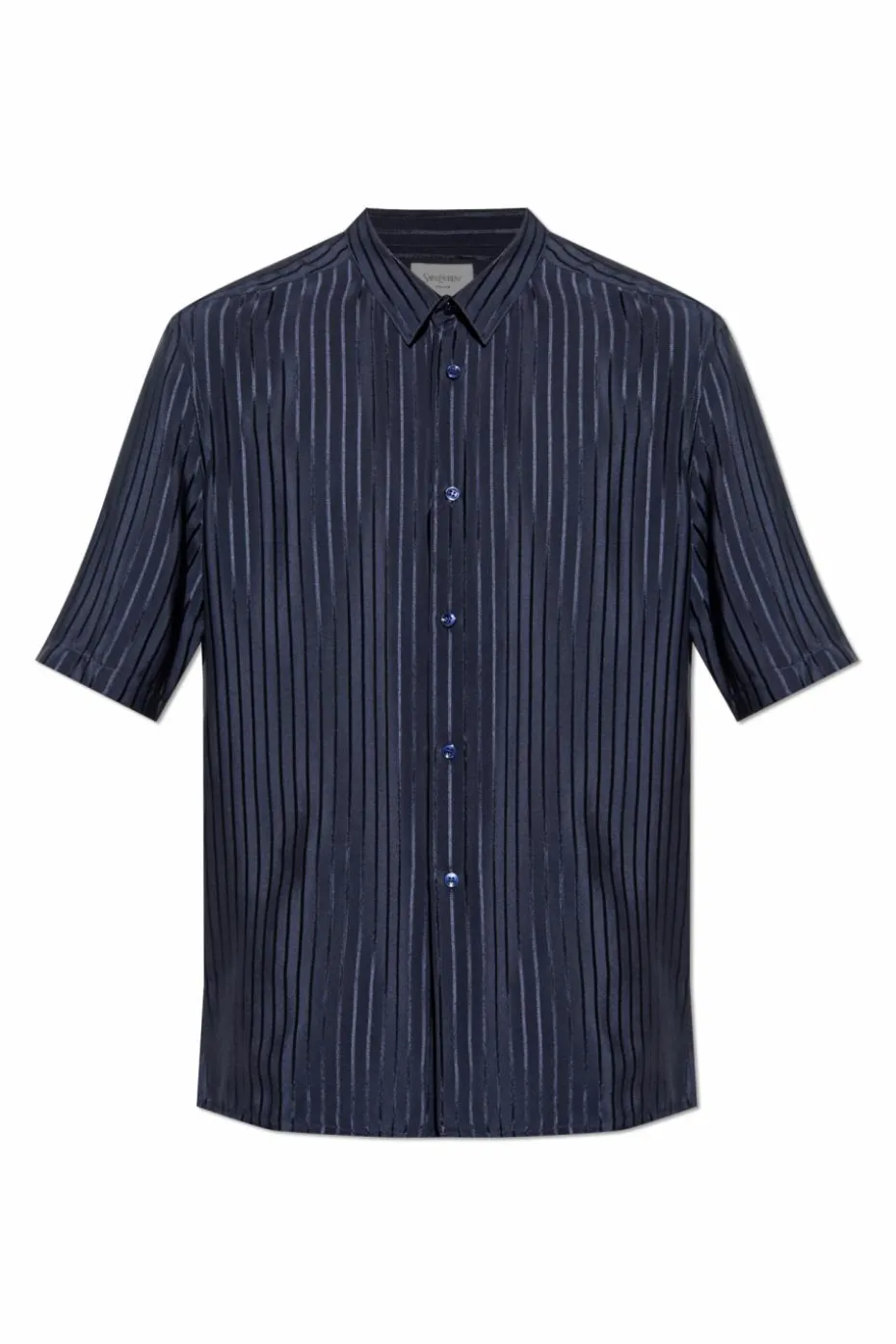 Saint Laurent NAVY BLUE Silk shirt