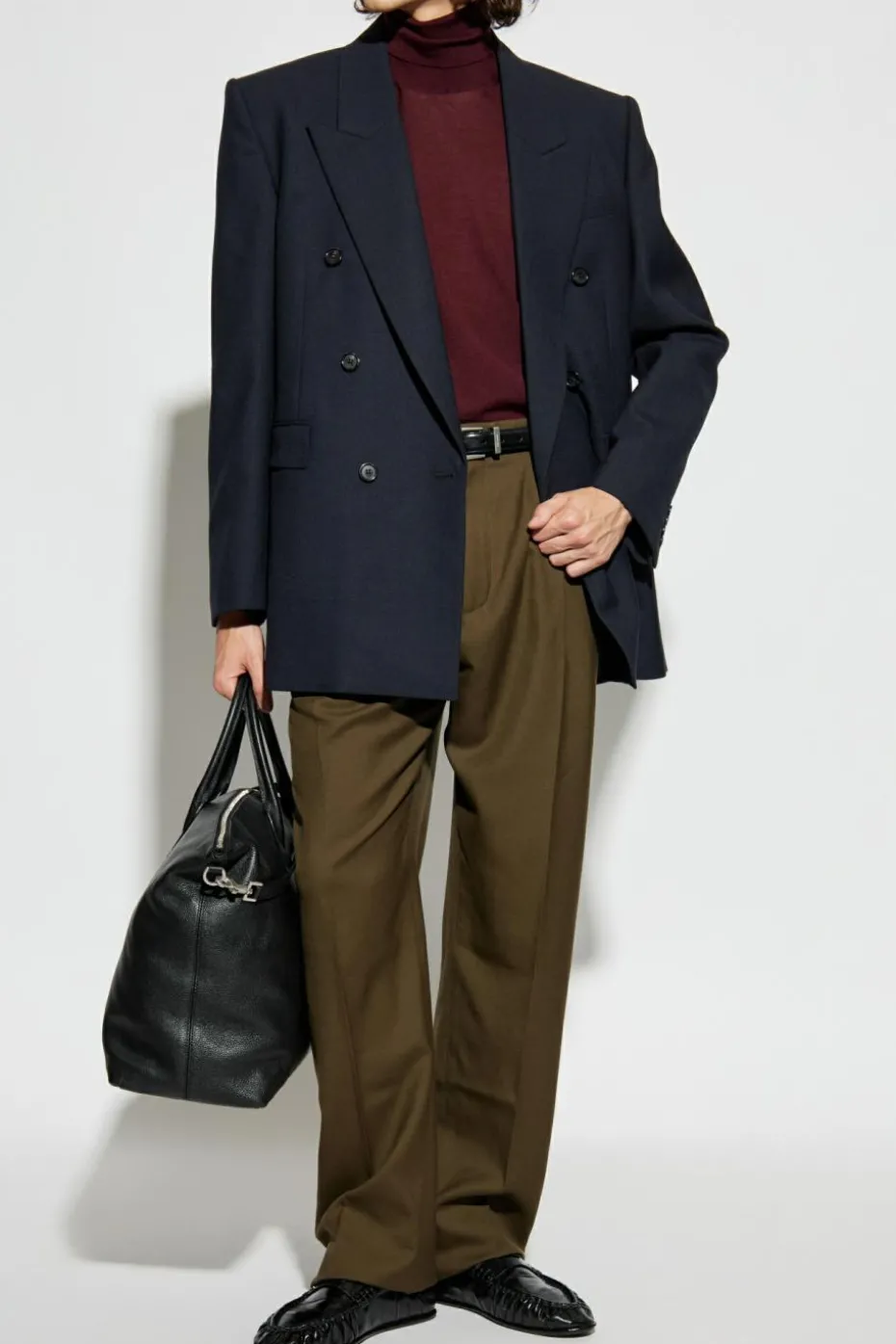 Saint Laurent NAVY BLUE Wool blazer