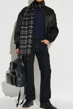 Saint Laurent NAVY BLUE Wool turtleneck