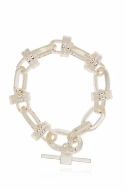 Saint Laurent SILVER Brass bracelet