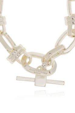 Saint Laurent SILVER Brass bracelet