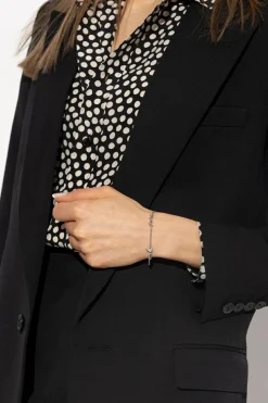 Saint Laurent SILVER Brass bracelet