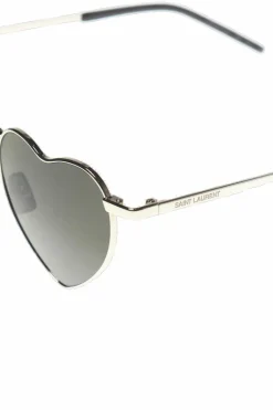 Saint Laurent SILVER Decorative shape sunglasses